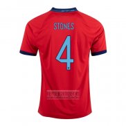 Camiseta De Futbol Inglaterra Jugador Stones Segunda 2022