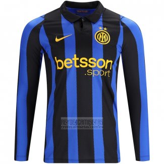 Camiseta De Futbol Inter Milan Primera Manga Larga 2026-2027