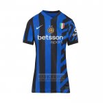 Camiseta De Futbol Inter Milan Primera Mujer 2024-2025