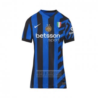 Camiseta De Futbol Inter Milan Primera Mujer 2024-2025