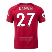 Camiseta De Futbol Liverpool Jugador Darwin Primera 2022-2023