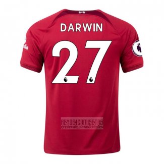 Camiseta De Futbol Liverpool Jugador Darwin Primera 2022-2023