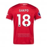 Camiseta De Futbol Liverpool Jugador Gakpo Primera 2023-2024