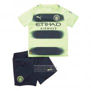 Camiseta De Futbol Manchester City Tercera Nino 2022-2023