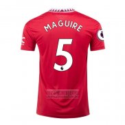 Camiseta De Futbol Manchester United Jugador Maguire Primera 2022-2023
