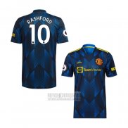 Camiseta De Futbol Manchester United Jugador Rashford Tercera 2021-2022