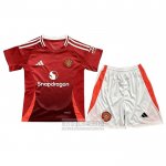 Camiseta De Futbol Manchester United Primera Nino 2024-2025