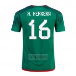 Camiseta De Futbol Mexico Jugador H.Herrera Primera 2022