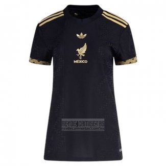 Camiseta De Futbol Mexico Special Mujer 2025 Negro