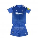 Camiseta De Futbol Newcastle United Portero Nino 2025-2026 Azul