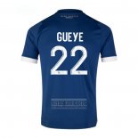 Camiseta De Futbol Olympique Marsella Jugador Gueye Segunda 2023-2024