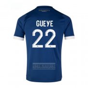 Camiseta De Futbol Olympique Marsella Jugador Gueye Segunda 2023-2024