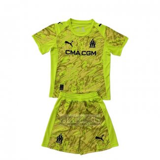 Camiseta De Futbol Olympique Marsella Portero Nino 2025-2026 Amarillo