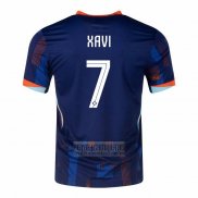 Camiseta De Futbol Paises Bajos Jugador Xavi Segunda 2024-2025