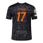 Camiseta De Futbol Paris Saint-Germain Jugador Vitinha Tercera 2023-2024