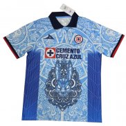 Camiseta de Futbol Polo del Cruz Azul 2023-2024 Azul