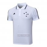 Camiseta De Futbol Polo del Cruzeiro 2023-2024 Blanco