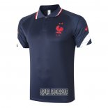 Camiseta de Futbol Polo del Francia 2020 Azul