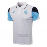Camiseta De Futbol Polo del Olympique Marsella 2021-2022 Blanco