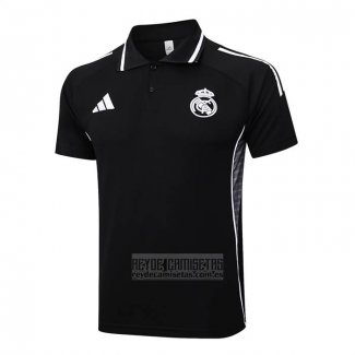 Camiseta De Futbol Polo del Real Madrid 2025-2026 Negro