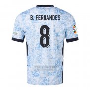 Camiseta De Futbol Portugal Jugador B.Fernandes Segunda 2024