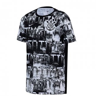 Camiseta De Futbol Pre Partido del Corinthians 2026 Negro