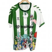 Camiseta De Futbol Pre Partido del Real Betis 2025-2026 Verde Blanco