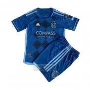 Camiseta De Futbol Sporting Kansas City Segunda Nino 2024-2025