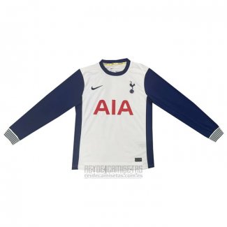Camiseta De Futbol Tottenham Hotspur Primera Manga Larga 2024-2025