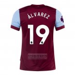 Camiseta De Futbol West Ham Jugador Alvarez Primera 2023-2024