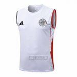 Camiseta De Futbol de Entrenamiento Ajax Sin Mangas 2025-2026 Blanco