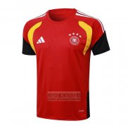Camiseta De Futbol de Entrenamiento Alemania 2025-2026 Rojo