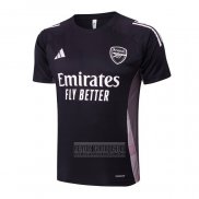 Camiseta De Futbol de Entrenamiento Arsenal 2024-2025 Gris Oscuro