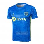 Camiseta De Futbol de Entrenamiento Barcelona 2024-2025 Azul