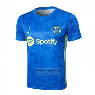 Camiseta De Futbol de Entrenamiento Barcelona 2024-2025 Azul