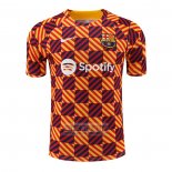Camiseta De Futbol de Entrenamiento Barcelona 2023-2024 Amarillo