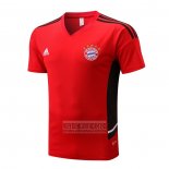 Camiseta De Futbol de Entrenamiento Bayern Munich 2022-2023 Rojo