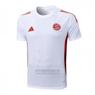 Camiseta De Futbol de Entrenamiento Bayern Munich 2025-2026 Blanco