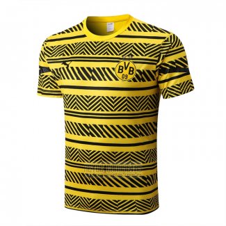 Camiseta De Futbol de Entrenamiento Borussia Dortmund 2022-2023 Amarillo