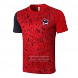 Camiseta De Futbol de Entrenamiento Francia 2020-2021 Rojo