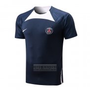 Camiseta De Futbol de Entrenamiento Paris Saint-Germain 2022-2023 Azul