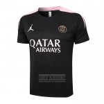 Camiseta De Futbol de Entrenamiento Paris Saint-Germain Jordan 2024-2025 Negro