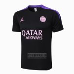 Camiseta De Futbol de Entrenamiento Paris Saint-Germain Jordan 2024-2025 Negro