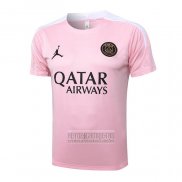 Camiseta De Futbol de Entrenamiento Paris Saint-Germain Jordan 2024-2025 Rosa