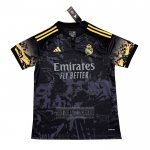 Camiseta De Futbol de Entrenamiento Real Madrid 2024-2025 Negro