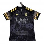 Camiseta De Futbol de Entrenamiento Real Madrid 2024-2025 Negro
