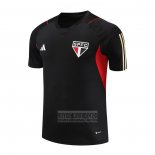 Camiseta De Futbol de Entrenamiento Sao Paulo 2023-2024 Negro