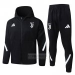 Chandal con Capucha del Juventus 2025-2026 Negro