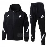 Chandal con Capucha del Juventus 2025-2026 Negro