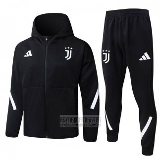 Chandal con Capucha del Juventus 2025-2026 Negro